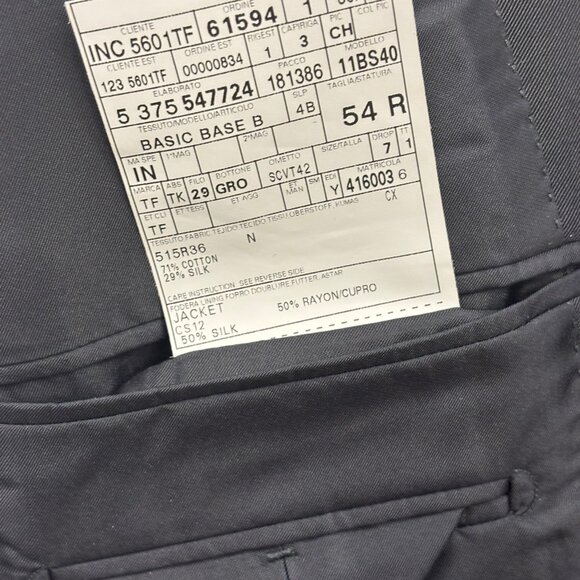 Tom Ford - Black on Black Geometric Circle Print Dinner Jacket - Picture 8 of 10